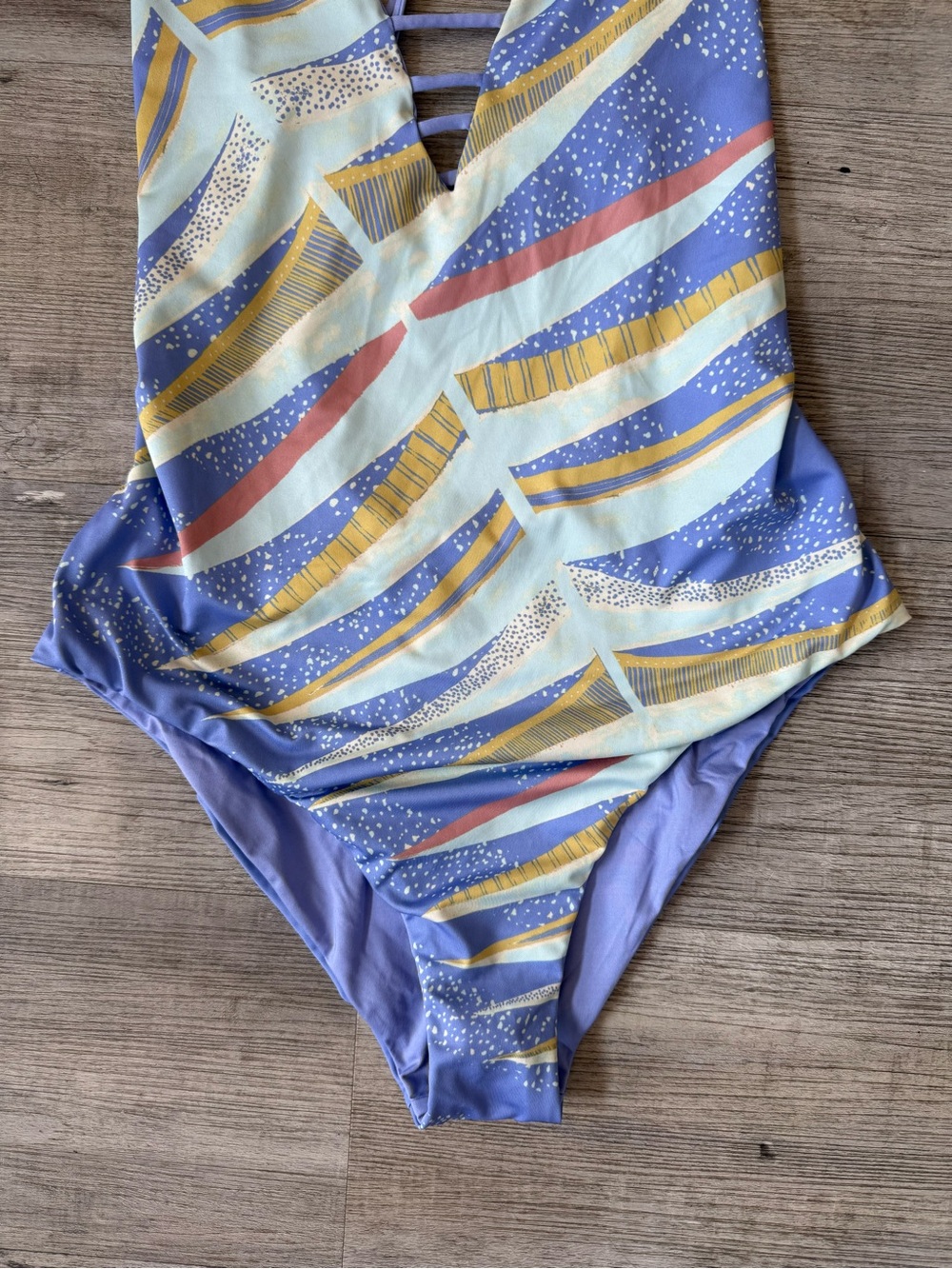 NWT Patagonia Women’s Sz Medium Reversible Extended Break One Piece Swimsuit New - Picture 5 of 9